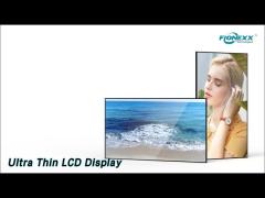 Indoor Ultra Thin LCD Display 27 Inch Wall Mounted High Brightness