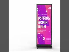 69inch Indoor Floor Stand Full Screen Digital Display Totem