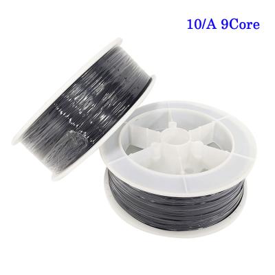 China [Precio de fábrica] POF QH1000-10/A luz de fibra óptica de plástico PMMA de 9 núcleos para decoración de coche/hogar en venta