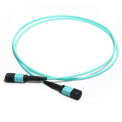 China Werksverkauf MTP/MPO Optical Patch Chord Blue OM3 Duplex GR-1435-Core für WLAN-Netz zu verkaufen