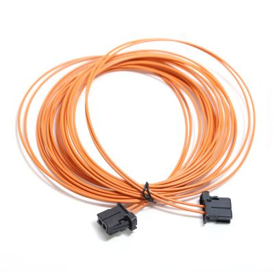 China Adaptador hembra de derivación de bucle de fibra óptica MOST naranja para Mercedes BGM en venta