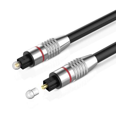 Cina Toslink Optical Fiber Cable 3 Core Fiber Optic Cable OD 6.0mm Digital Fiber Optic Audio Cable in vendita