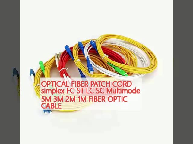 OPTICAL FIBER PATCH CORD simplex FC ST LC SC Multimode  5M 3M 2M 1M FIBER OPTIC CABLE