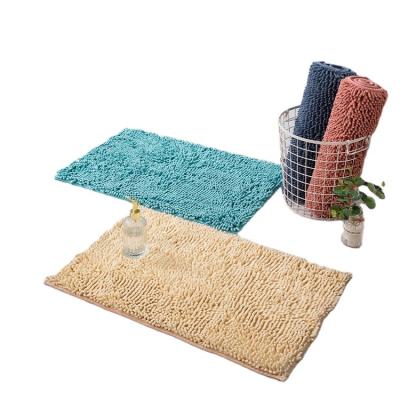 China Sustainable Hot Selling In USA Modern Home Living Room Blanket Plush Chenille Fluffy Rug for sale