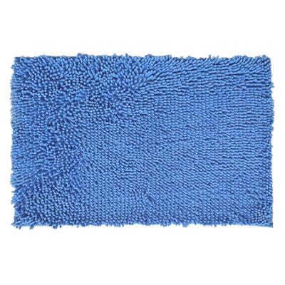 China Genuine Factory Sustainable Chenille Bath Mat Water Proof Super Water Absorbent Mat for sale