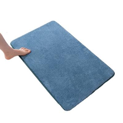 China Best Design Solid Color Direct Sales Bath Mat Washable Good Quality Durable Bathroom for sale