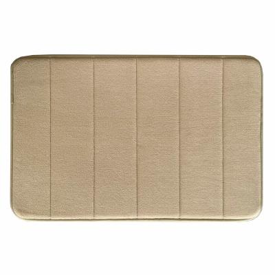 China Quick-Drying Soft Absorbent Washable And Non-slip Bathroom Mat Memory Foam Bath Mat for sale