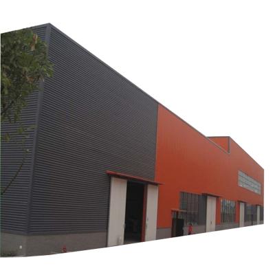 China Steel Fabricated House Pre Engineered Steel Buildings Galvanized Structural Steel Warehouse Shed Fabrication for sale