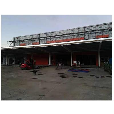 China Steel Workshop High Rise Multi Floor Prefab Steel Structure Building Shopping Mall for sale