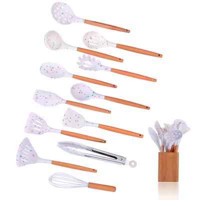 China Sustainable cookware set 13 sets of silicone kitchen utensils and appliancesshovel kitchen tools for sale