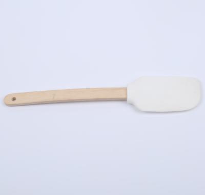 China High Level Non-stick Silicone Spatula Scraper Safe Viable Kitchen Utensil Scraper for sale