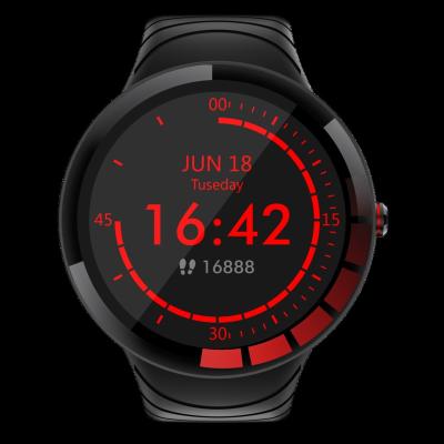 China Android Smart Watch Touch Screen Shenzhen qianrun E3 Sports IP68 Full Silicone Strap SmartWatch For IOS Phone Fitness Tracker for sale