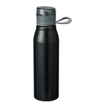 China 2021 Sports Cheap Single Wall Large Straw Aluminum Water Bottle Viable Bike 1 Liter for sale