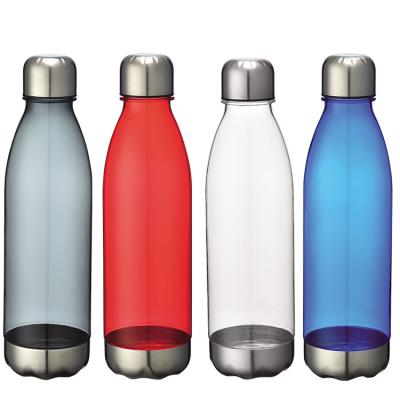 China Cheapest viable custom transparent bpa free food grade beverage plastic bottle for sale