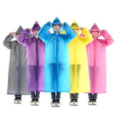 China Wholesale Custom Pink Rainproof Eva Emergency Rain Poncho Raincoat OEM Raincoat for sale