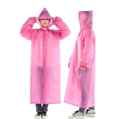 China 100% Waterproof Factory Wholesale Poncho Outdoor Unisex Eva Rain Coat Raincoat Motorcycle for sale