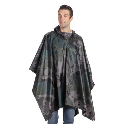 China New Arrival Multifunctional Poncho Hoodie Motorcycle Adult Rain Coat 100% Waterproof for sale