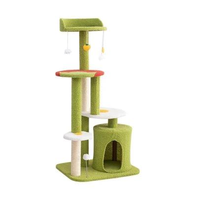 China Zhongjun Tough Cat Tree Playground and Feather Cat Toys for Cats and Kittens for sale