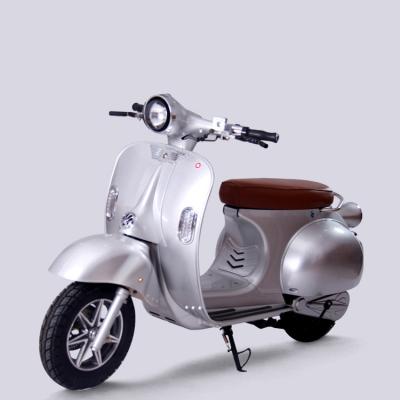 China Custom Color Roman Holiday Vespa Waterproof Fast Electric Scooter Adult With Pedals for sale