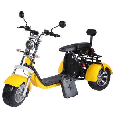 China Fashionable High Quality Big Tire 2000w 60v20a Lithium Battery Power Seated Large Max Load 200kg 2 Wheel Fat Dismountable Electric Scooter for sale