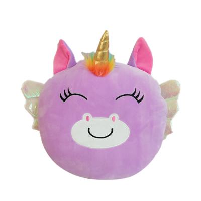 China Unicorn Plush Toys Soft Sleeping Toy Comfortable Unicorn Baby Pillow Animal Stuffed Animal Kids Gift for sale