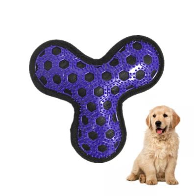 China Hot Sale Handmade Chew Bones For Pets Resistance To Bite Toy Rubber Interactive Dog Pet Toy for sale