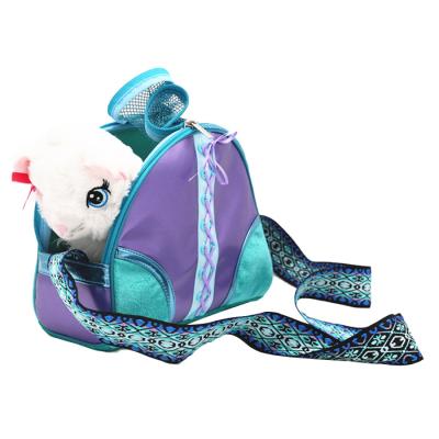 China Handmade Stuffed Unicorn Doll Toys Plush Unicorn Handbag For Kids\Custom Plush Backpack for sale