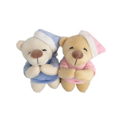 China Lovely Handmade Wholesale Animal Super Soft Plush Stuffed Couple Teddy Bear Plush Toys Toys for sale