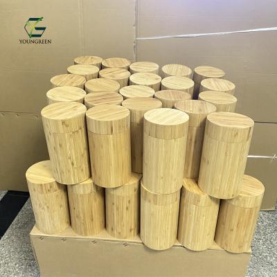 China Biodegradable Eco - Friendly Bamboo Scatter Cremation Urn Eco - Friendly for sale