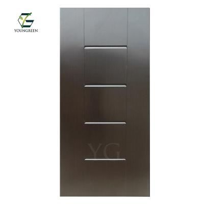 China Modern MDF Molded Door Panel HDF Melamine Door Skin for sale