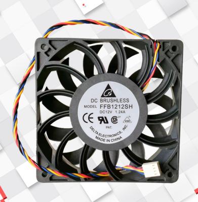 China Other FFB1212SH 12025 12V 1.24A 12CM High Speed ​​Fan With Axial Converter Server Large Air Volume Fan for sale