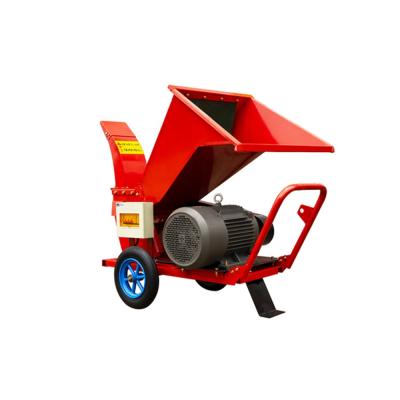 China Wood Processing Agricultural Machinery Electric Start Bamboo Garden Branches Wood Chipper Twig Crusher for sale