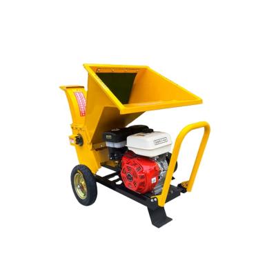 China Hot Selling Garden Movable Twigs Wood Processing Wood Chipper Machine Branch Crushing Machine for sale