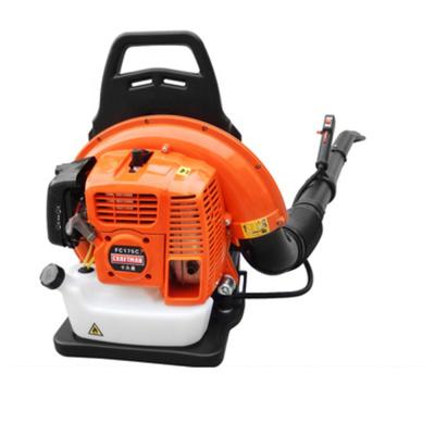 China Greatbond High Power 63.3cc Gasoline Snow Blower Backpack Garden Air Cooled Leaf Fan Long Life for sale