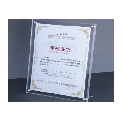 China Remain Your Memories Factory Wholesale Custom Photo Frame Free A4 Acrylic Display Photo Frame for sale