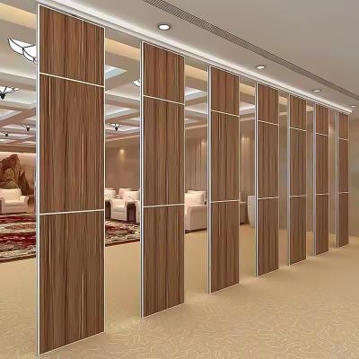 China Guangzhou Manufacturer Contemporary Auditorium Movable Partition Wall With Door for sale