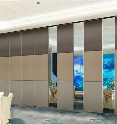 China Contemporary Aluminum Glass Foldable Partition Wall Design Idea For Living Room for sale