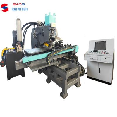 China Building Material Shops High Efficiency CNC Metal Stamping Machine Marking Hydraulic Punching Machine for sale