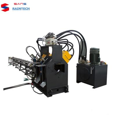 China Building Material Stores CNC Angle Marking And Punch Cutting Line High Speed ​​Angle Punching, Marking And Shearing Machine for sale