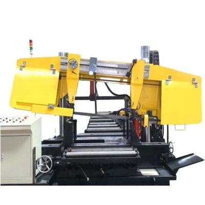 China Building Material Shops H Beam Cnc Angle Slitter Automatic Metal Band Saw Machine Hydraulic Steel for sale