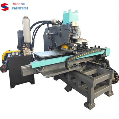 China CNC hot plate metal building material stores factory sale punch drilling machine for sale