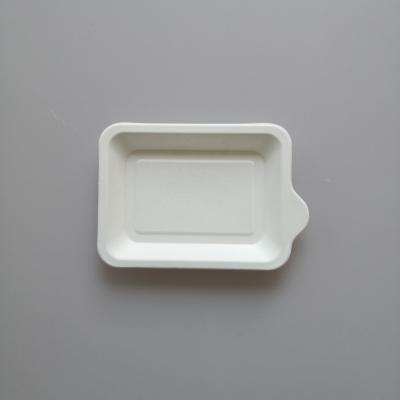 China Tray Bulk Disposable Plates Eco Friendly Disposable Disposable Dish Biodegradable Rectangle Cake Plates With Lid for sale