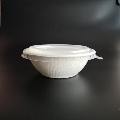 China Disposable Biodegradable Bowls Sugarcane Oil-proofing Salad Bowl Compostable Bowl for sale