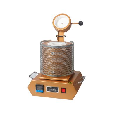 China Hotels Yihui Brand Gold Bar Making Machine Mini Melting Furnace For Gold And Silver Melting for sale