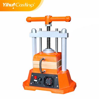 China Hot Sale Portable Orange Color Dual Controller Digital Rubber Vulcanizing Mold Making Vulcanizer for sale