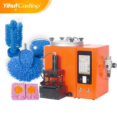 China Yihui Professional Smart Touch Screen Vacuum Wax Injector Digital Wax Injection Machine For Jewelry for sale