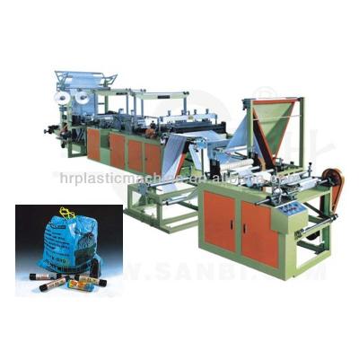 China Printing Stores Huarui Roll Plastic Garbage Bag Making Machine , Shopping Bag Making Machine for sale