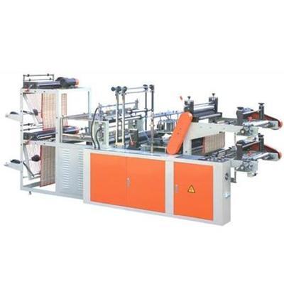 China Garment Shops Computer Controlled High Speed ​​Roll To Roll Bag Making Machine (Double Lanes) For Supermarket Bag for sale