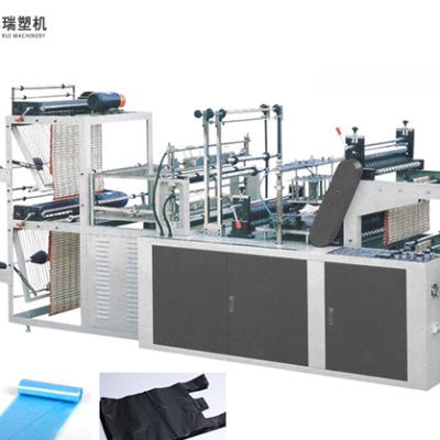 China Full Automatic Machinery Repair Shops High Speed ​​T-Shirt / Coil Flat Bag Making Machine (Double Lanes) for sale