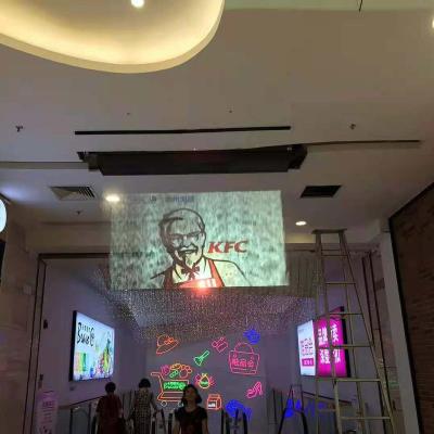 China Disco\bar\club\home demo fog screen fog screen projection 3d fog screen for sale